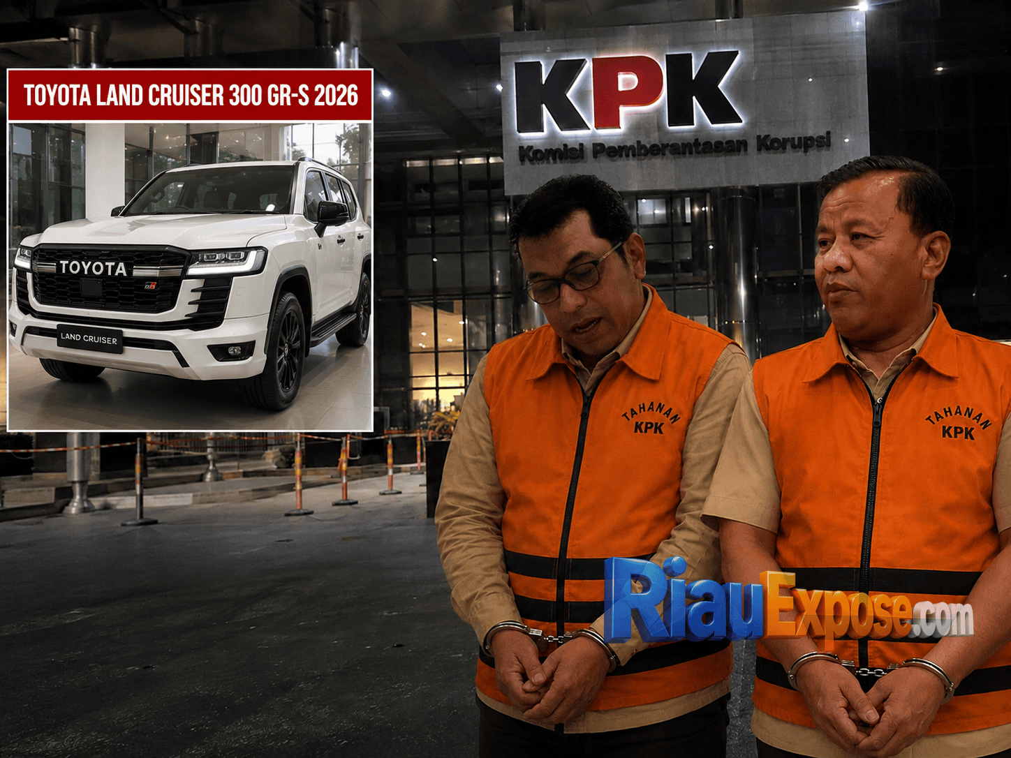 skandal jual beli jabatan Bupati ke Sekda Kuansing
