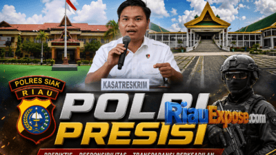 Kadishub Siak Jadi Tersangka Pemerasan, Anak Buah Bupati Afni Kembali Tersandung Hukum 11 Kepala Dinas Perhubungan Kabupaten Siak berinisial J diamankan Satreskrim Polres Siak.