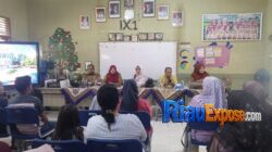 SMPN 1 Tualang menggelar sosialisasi program sekolah Tahun Ajaran 2026/2027 bersama ratusan orang tua siswa baru.