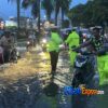 Hujan Deras Rendam Jalan Sudirman Pekanbaru, Ditlantas Polda Riau Urai Kemacetan Ratusan Kendaraan