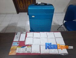 Gagal Terbang ke Jakarta, 2 Kg Sabu Asal Aceh Digagalkan Avsec Bandara SSK II Pekanbaru