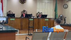Majelis Hakim PN Tipikor Pekanbaru membacakan vonis terhadap Gubernur Riau nonaktif Abdul Wahid dalam perkara korupsi PUPR Provinsi Riau.