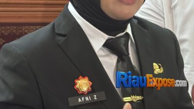 Bupati Afni Zulkifli terima penghargaan