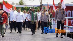 Kapolri Resmikan 80 Jembatan Merah Putih di Riau 6 Kapolri Jenderal Listyo Sigit Prabowo meresmikan 80 Jembatan Merah Putih Presisi di Riau.