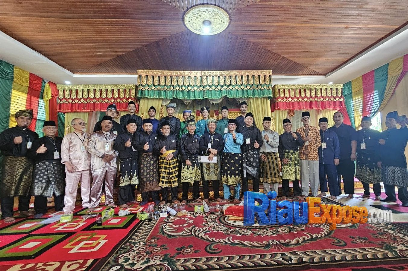 Zulkifli Z Terpilih Ketua LAMR Tualang Usai Menang di Muscam 2026