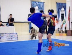 Bripda Irfan Rasyid Harumkan Polda Riau, Juara I MMA 70 Kg dan Lolos Kejurprov-Porprov