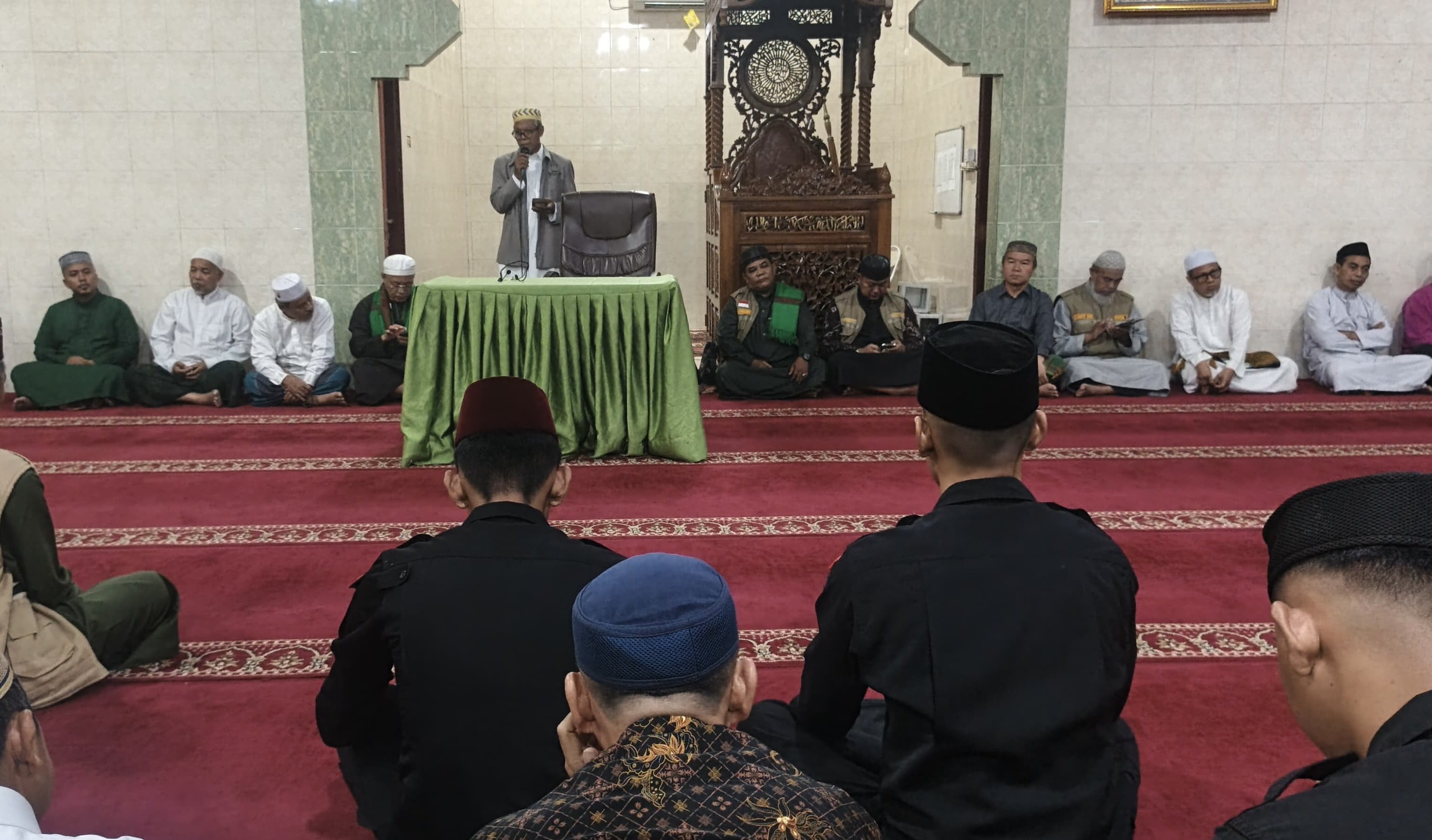 Kasdam XIX/Tuanku Tambusai dan Polri Subuh Keliling di Pekanbaru