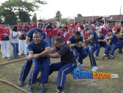 Keluarga Besar Brimob Polda Riau Meriahkan HUT RI ke-81 dengan Beragam Perlombaan