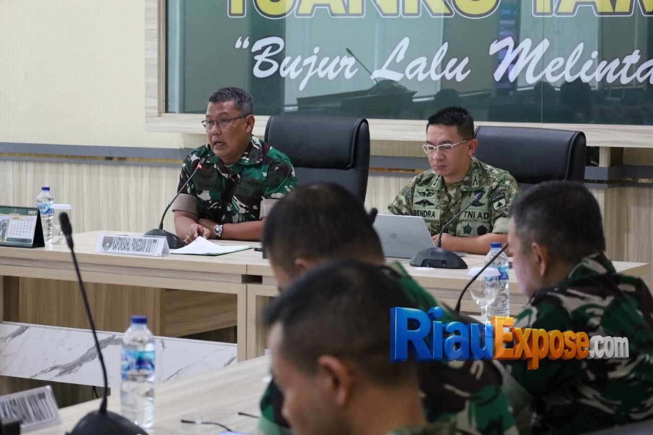 Kodam XIX Tuanku Tambusai Matangkan Penyuluhan Karhutla di Riau