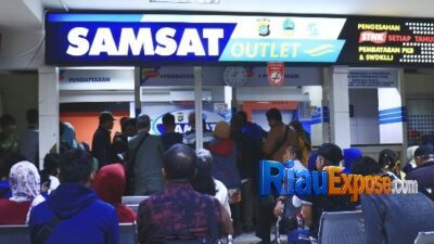 pelayanan pemutihan pajak kendaraan bermotor di kantor Samsat selama program pemutihan PKB Agustus 2026.