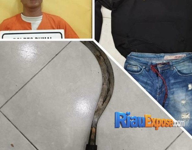 Cinta Tak Direstui, Ayah Kekasih di Dumai Dibacok Pacar Anak
