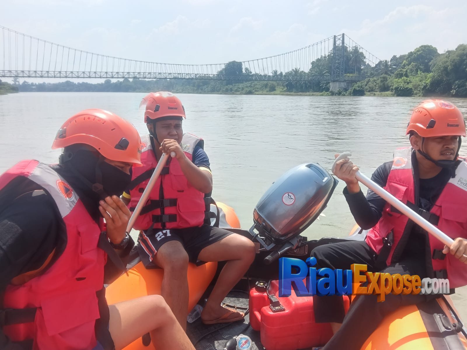 Boiko Gulo Warga Maredan Siak Belum Ditemukan, Hari Keenam Dicari di Sungai Kampar