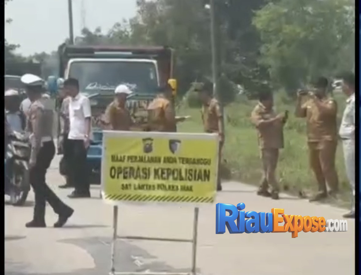 Bapenda Siak Gandeng Samsat Perawang Gelar Razia Kendaraan, Tingkatkan Opsen Pajak