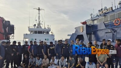 Kapal MV Ocean Porter Bawa 2,6 Ton Sabu Cair, 10 WN Myanmar Diamankan