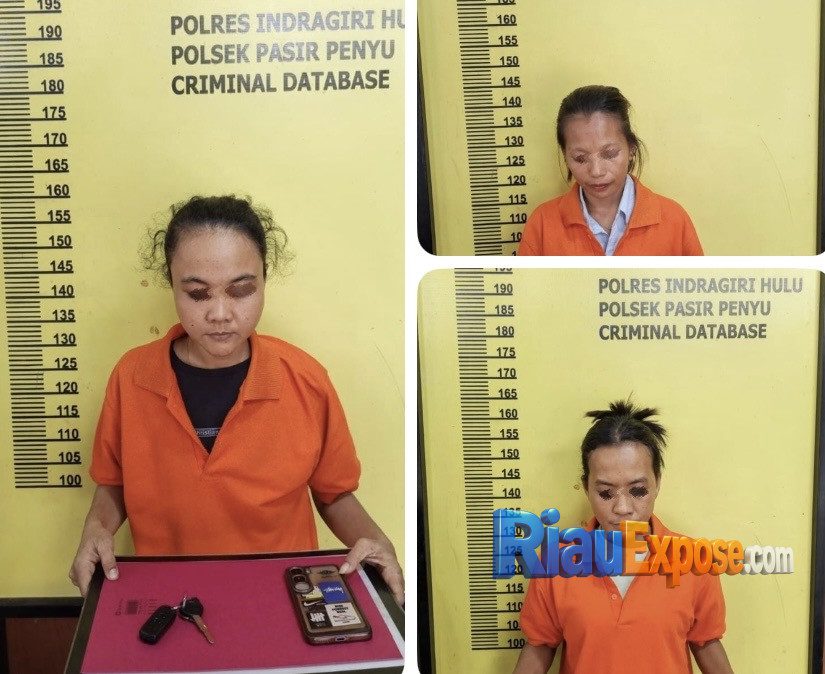 Tiga wanita tersangka dugaan jual ekstasi di Indragiri Hulu diamankan polisi