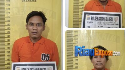 Sopir Truk Ekspedisi Gelapkan 105 Sak Tepung, Ngaku Dirampok di Jalan 10 Polisi Inhu menangkap sopir truk ekspedisi penggelapan 105 sak tepung