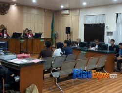 Saksi Sat Narkoba Polresta Pekanbaru Dicecar Penasihat Hukum di Sidang Narkotika