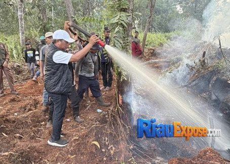 Bupati Pelalawan Klaim 30 Anak ISPA Akibat Asap Karhutla, Sekolah Ukui-Kerumutan Diliburkan