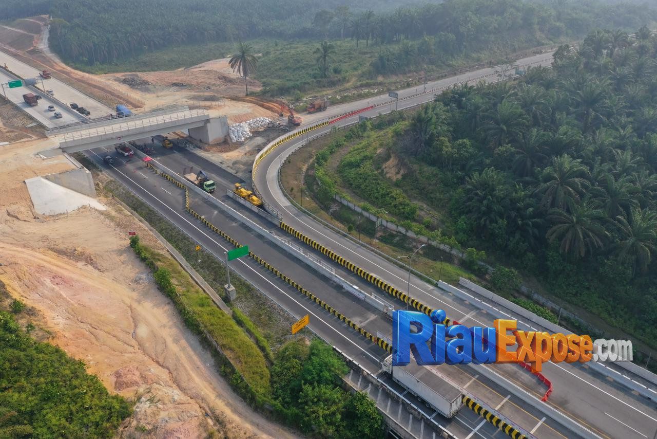 Akses Masuk Tol Pekanbaru–Dumai Dialihkan Mulai 28 Agustus 2026, Lewat Pintu Tol Bypass