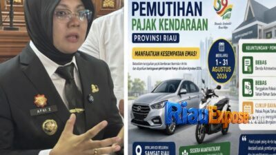 Bupati Afni Imbau Warga Siak Manfaatkan Pemutihan Pajak Kendaraan Bermotor