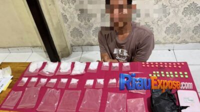Polres Siak Ringkus 2 Pengedar Narkoba di Kandis, Sita 257 Gram Sabu dan 36 Ekstasi