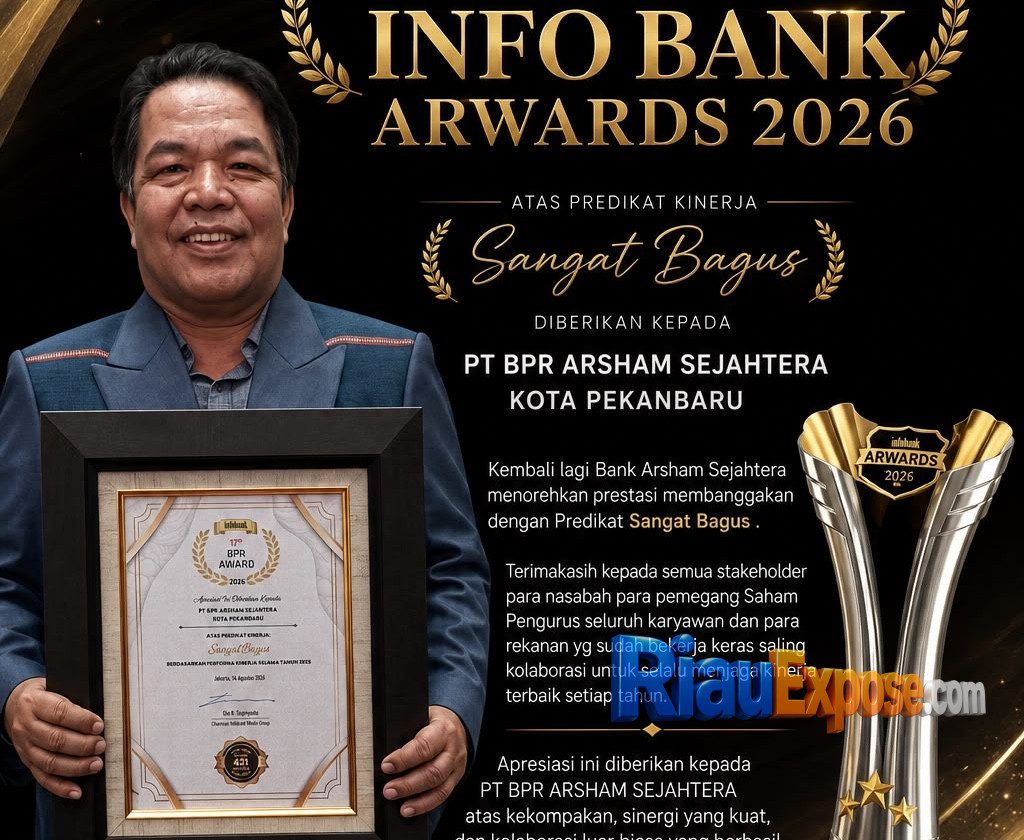 BPR Arsham Sejahtera Raih Predikat Sangat Bagus InfoBank Awards 2026