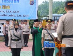 Kompol Mahendra Yudhi Lubis Jadi Wakapolres Siak, Gantikan Akira Ceria