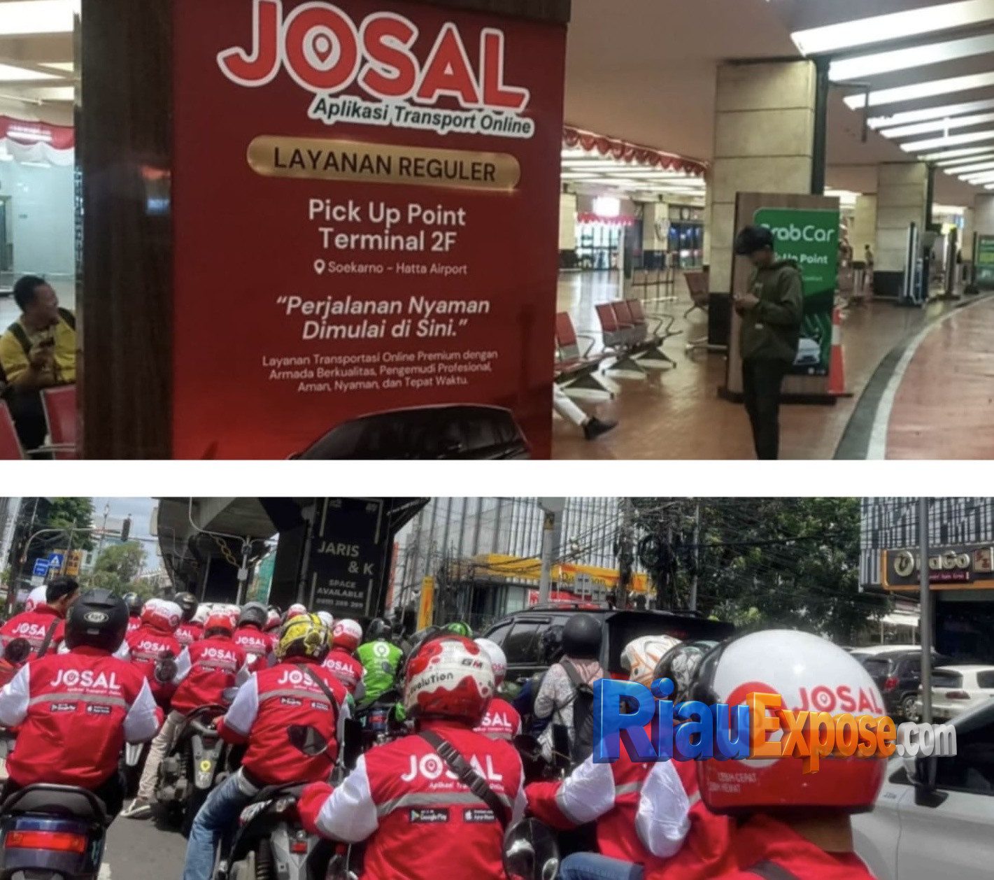 Taxi Online JOSAL Hadir di Bandara Soekarno-Hatta, Siap Ekspansi 46 Kota